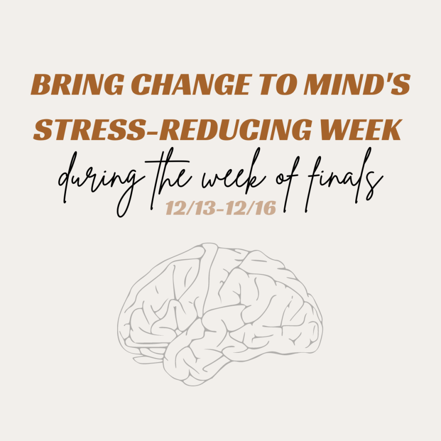 Bring Change to Mind Hosts Semi-Annual Stress-Reducing Week for Finals
