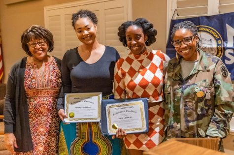 Two Students Receive Certificate of Excellence from NAACP
