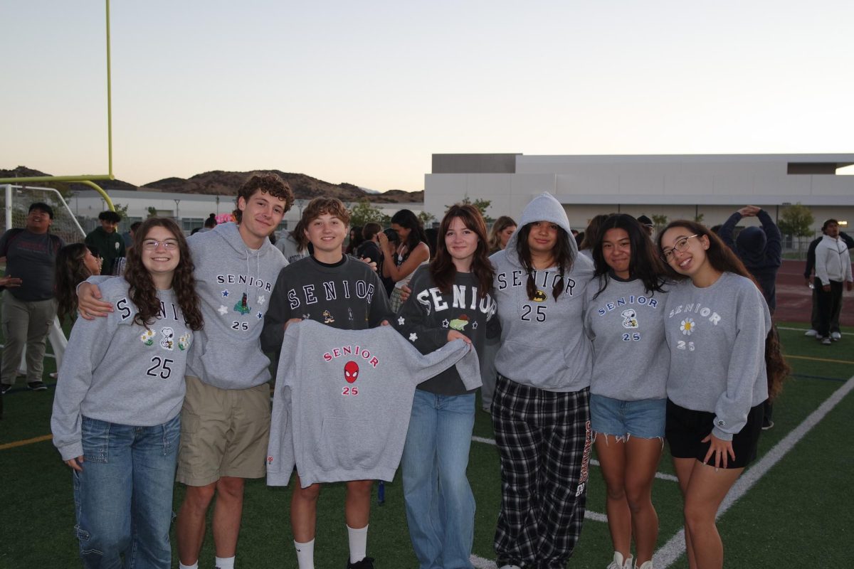 (From left to right) Jordan Silver, Connor Whitlach, Kennedy Arnold, Isabella Dasner, Kylie Blackledge, Krystal Luna, Alexis Baker