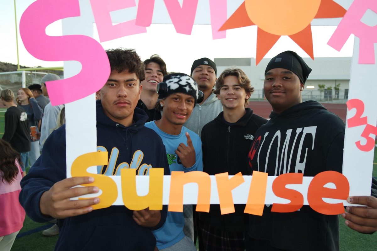 (From right to left) Evan Delgadillo, Nicholas Rodriguez, Elijah Reid, Damien Infanzon, Jack Barquero, Leo Knox