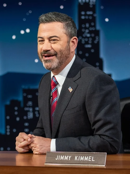 President Joe Biden tapes an appearance on “Jimmy Kimmel Live!”, Wednesday, June 8, 2022, at El Capitan Theatre in Los Angeles.
https://commons.wikimedia.org/wiki/File:Jimmy_Kimmel_June_2022.jpg