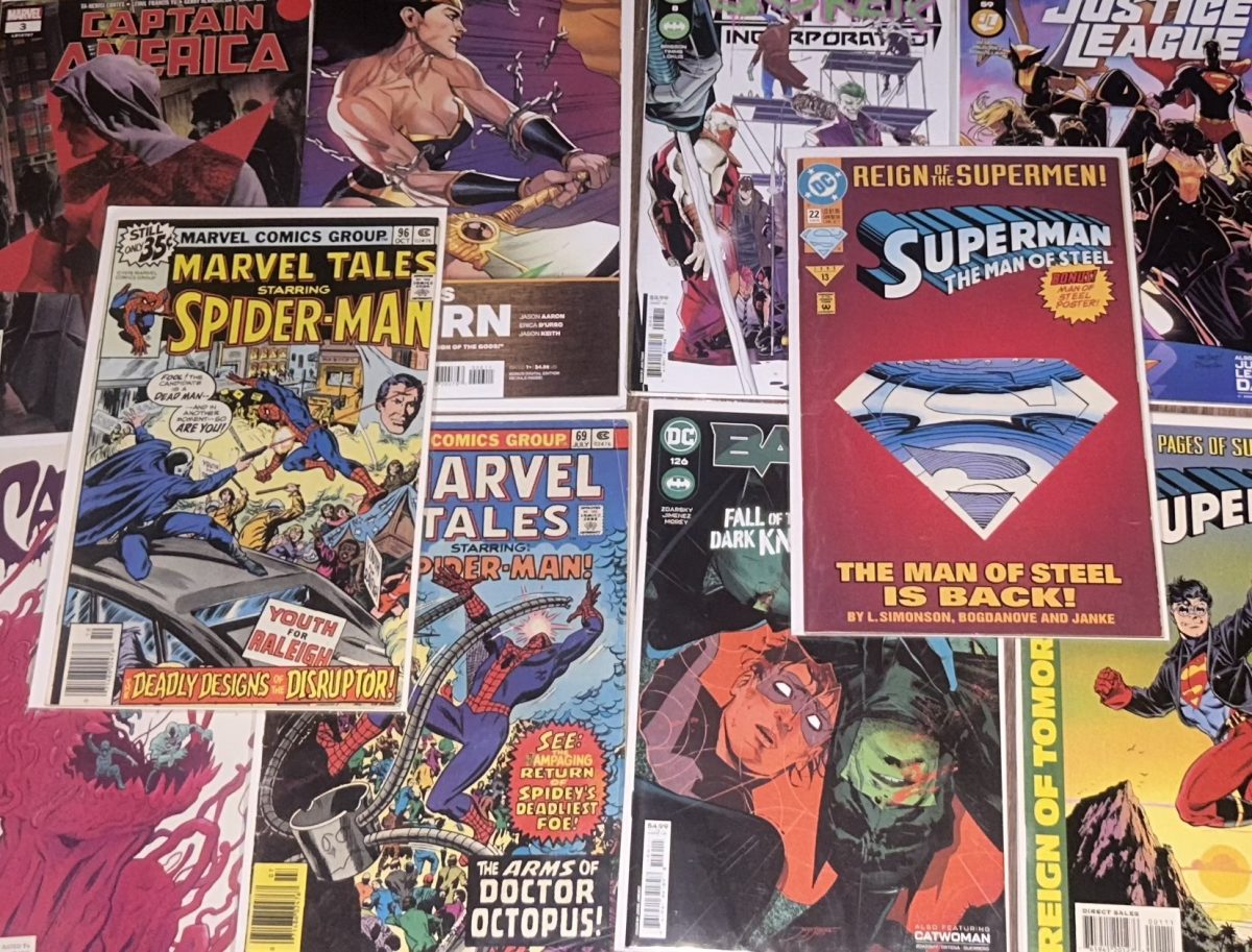 Some of Marvels most popular titles compared to some of DC most popular comics.